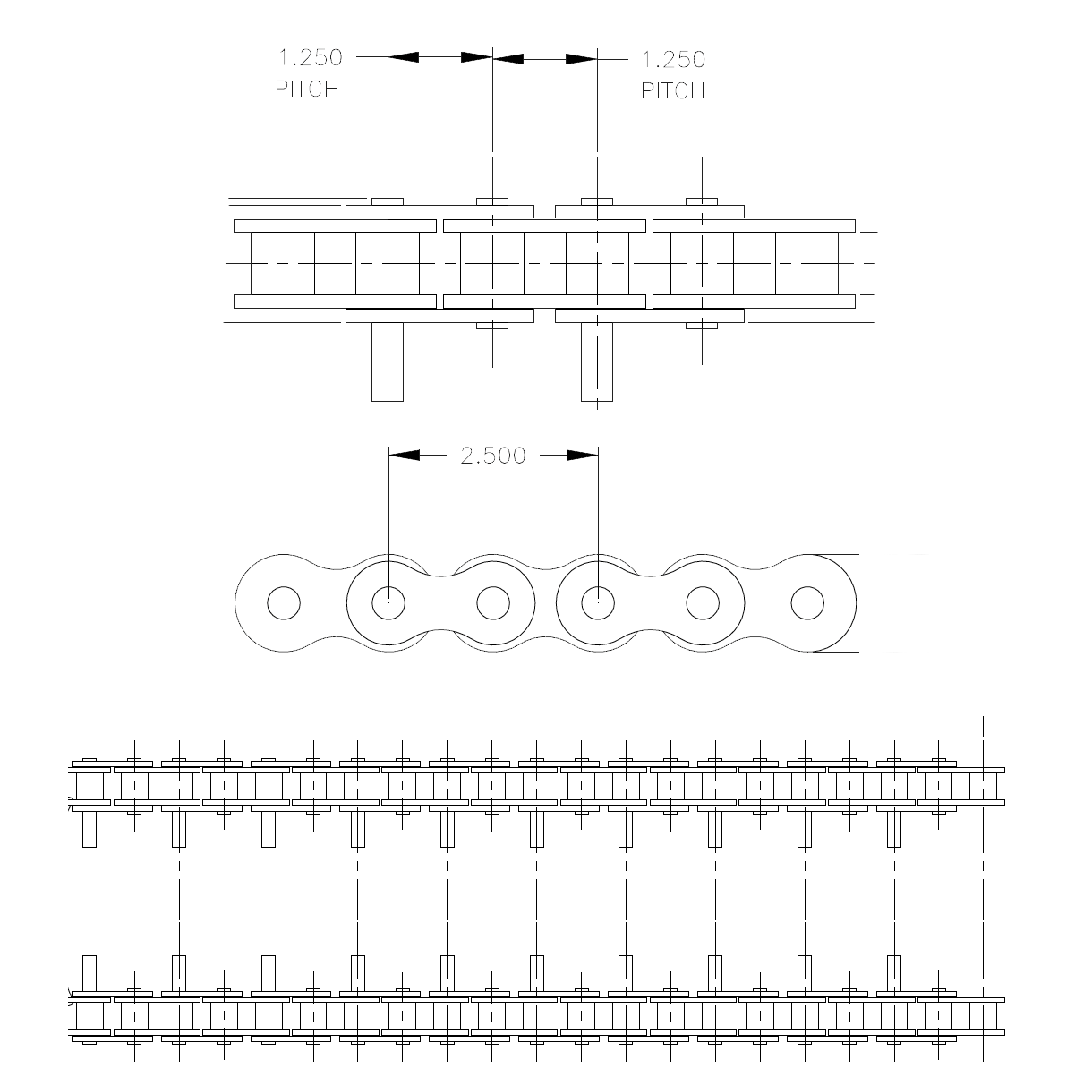 HSS CHN 100 10' 2 MATCHED - UNISORT  V