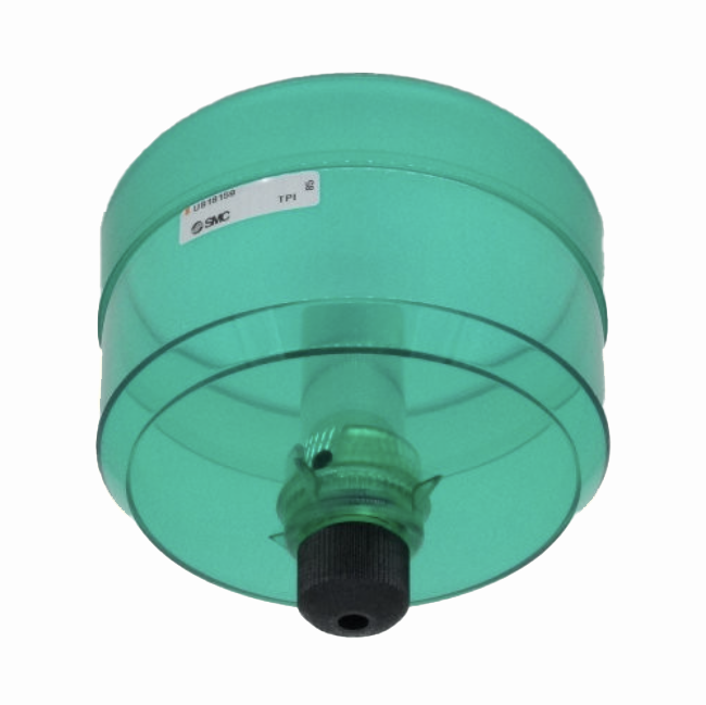 510 OILER DRIP CUP CLR GRN W/DR